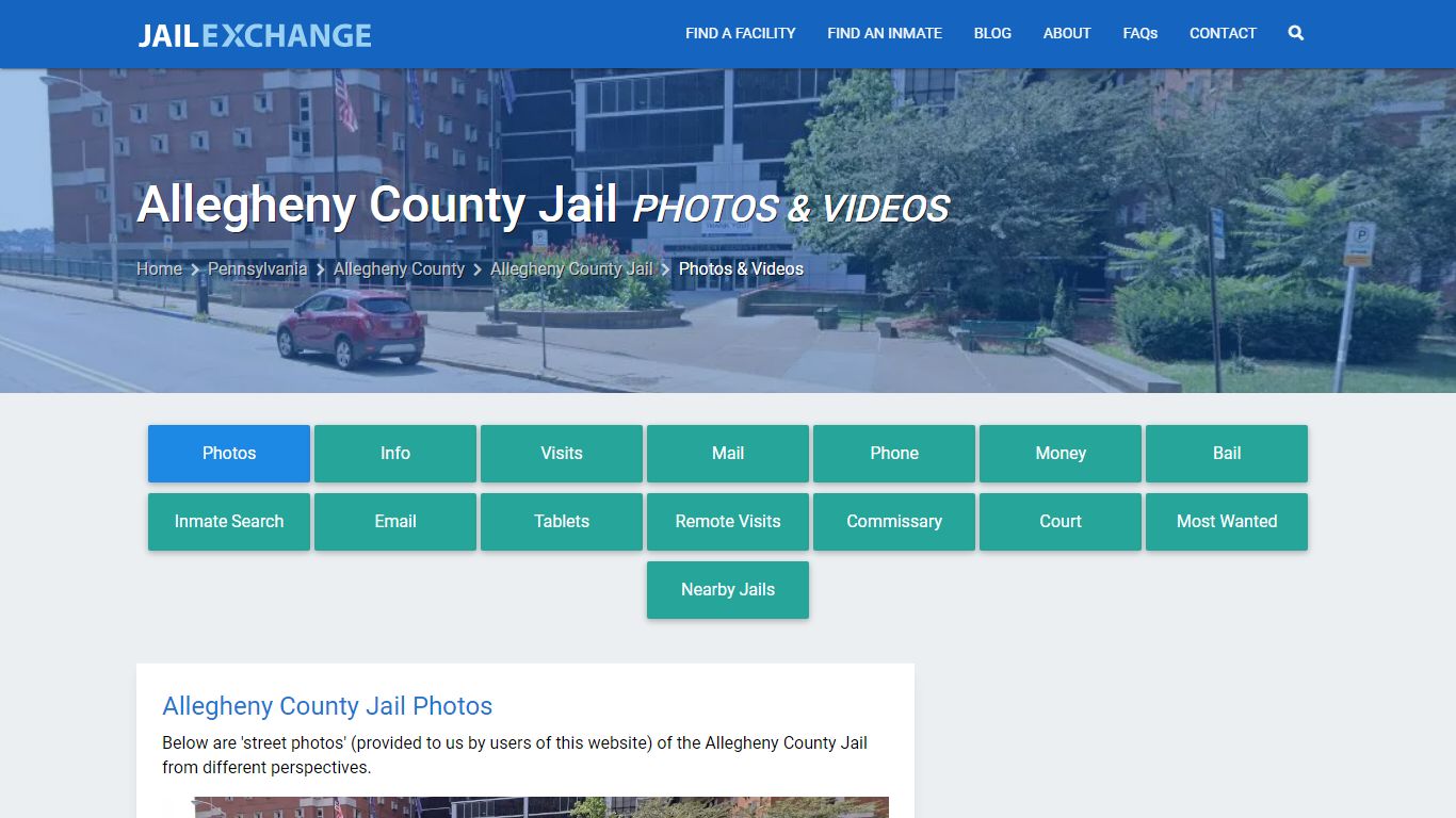 Photos & Videos - Allegheny County Jail, PA - Jail Exchange